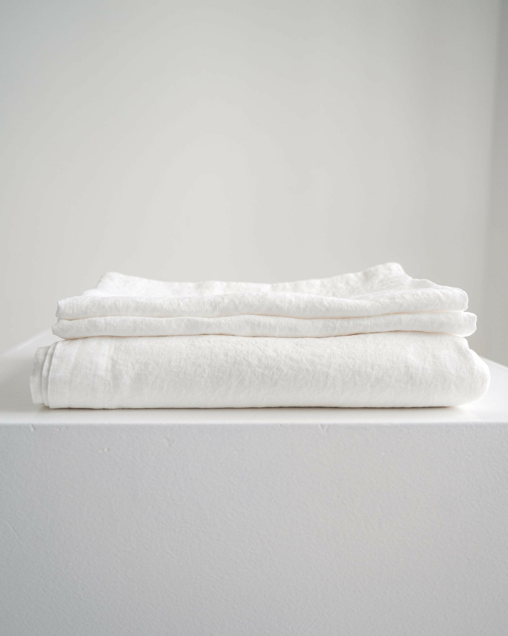 Hypoallergenic Softened Linen Flat Sheet Set - BEDLAM - Sustainable European-made Linen