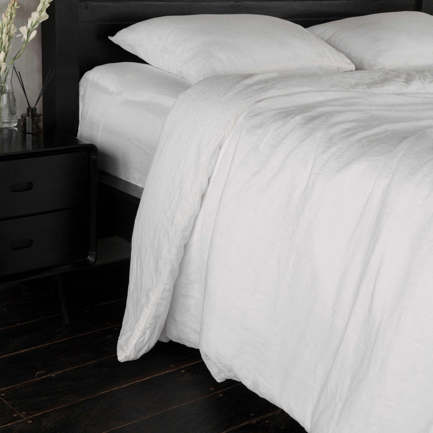 Best Quality Linen Sheets & Bedding - Linen Duvet Cover Set - Linen Duvet Cover Set