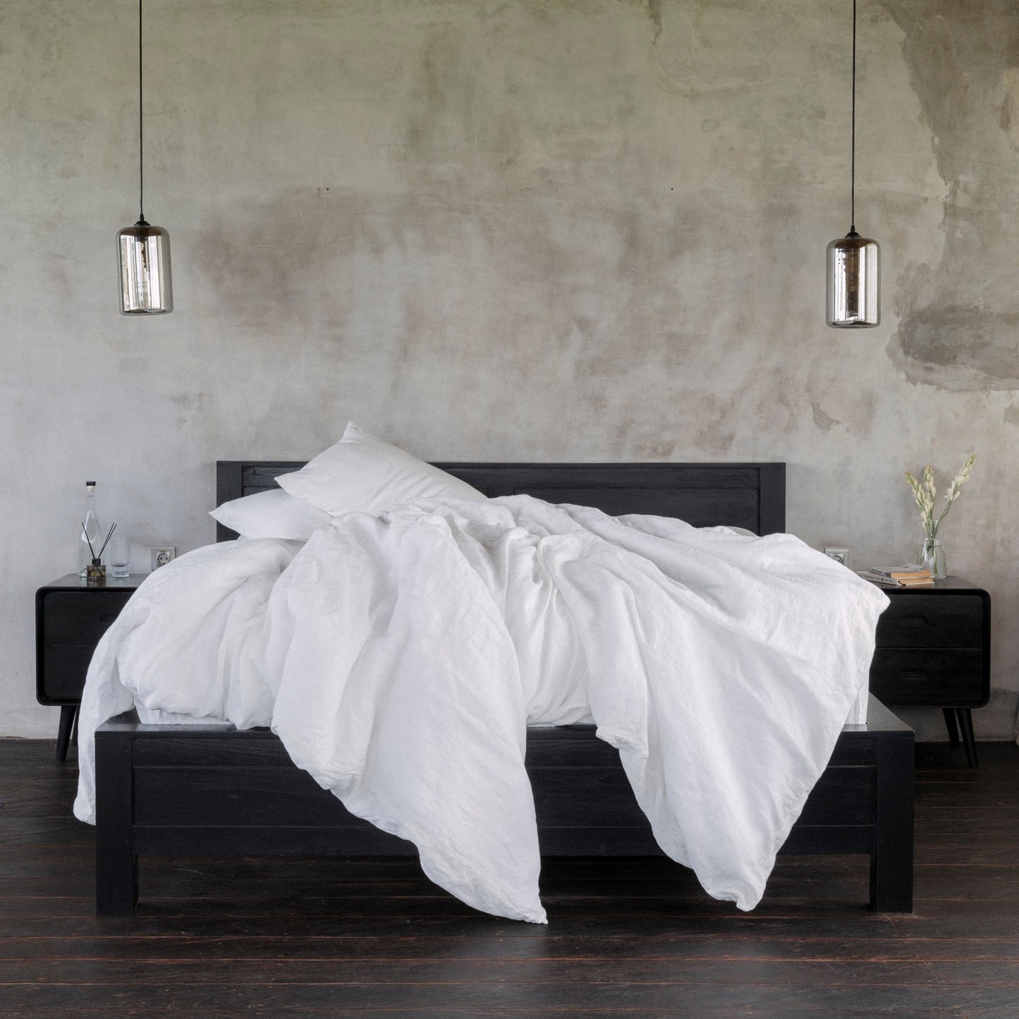 Linen Duvet Cover with Pillowcases | Linen Duvet Cover