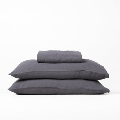Linen Flat Sheet with Pillowcases | Linen Flat Sheet
