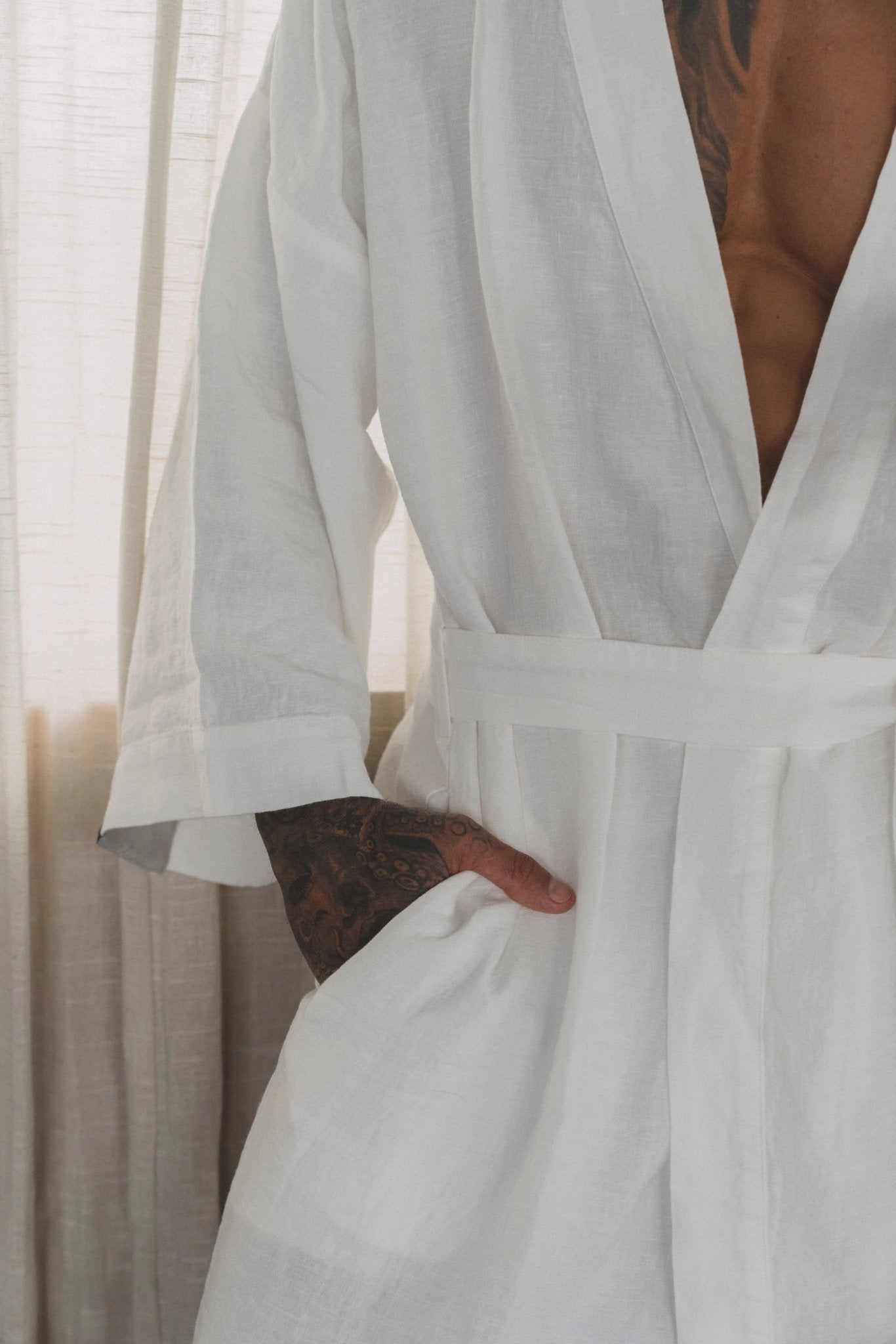 Softened Linen Robe | Softened Linen Robe